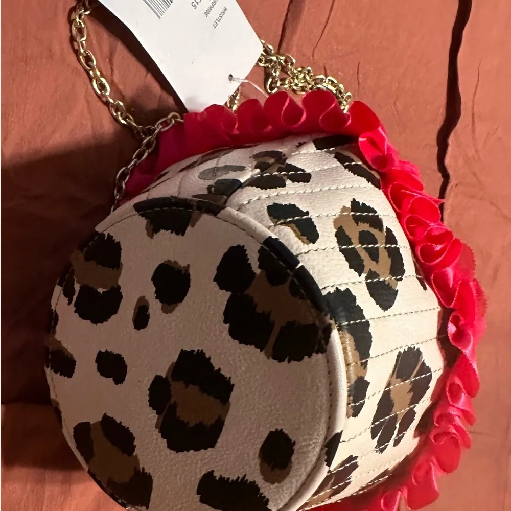 Betsey Johnson Pink Floral CUPCAKE Clutch